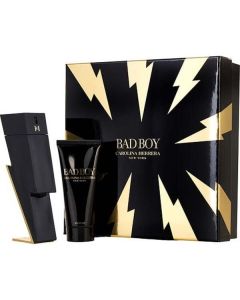 Ch Bad Boy Edt Spray 3.4 Oz & Shower Gel 3.4 Oz For Men