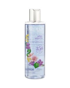 Yardley April Violets Body Wash 8.4 Oz For Women