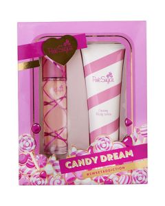 Pink Sugar Edt Spray 3.4 Oz & Body Lotion 8.4 Oz For Women