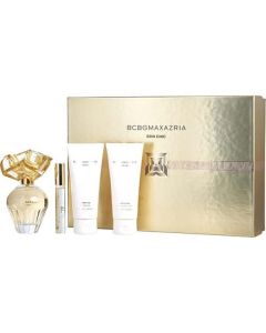 Bcbgmaxazria Bon Chic Eau De Parfum Spray 3.4 Oz & Body Lotion 3.4 Oz & Shower Gel 3.4 Oz & Eau De Parfum Rollerball 0.34 Oz Mini For Women