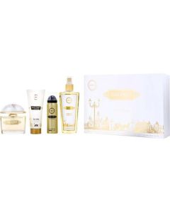 Armaf High Street Eau De Parfum Spray 3.4 Oz & Body Lotion 3.4 Oz & Body Spray 8.4 Oz & Body Spray 1.7 Oz For Women