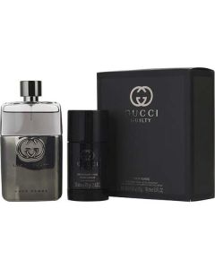 Gucci Guilty Pour Homme Edt Spray 3 Oz & Deodorant Stick 2.4 Oz (travel Offer) For Men