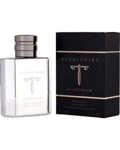 Territoire Platinum Eau De Parfum Spray 3.4 Oz For Men