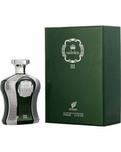 Afnan Highness Iii Green Eau De Parfum Spray 3.4 Oz For Men