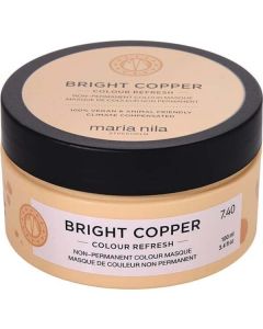 Maria Nila Colour Refresh Non-permanent Colour Mask - Bright Copper 3.4 Oz For Unisex