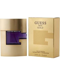 Guess Gold Edt Spray 2.5 Oz For Men