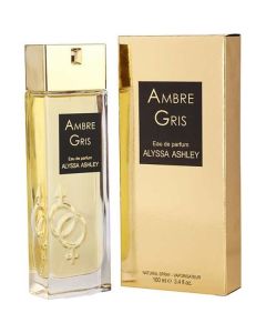 Alyssa Ashley Amber Gris Eau De Parfum Spray 3.4 Oz For Women