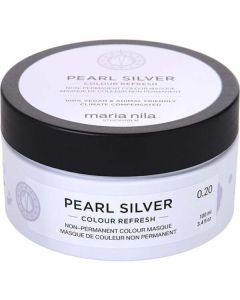 Maria Nila Colour Refresh Non-permanent Colour Mask - Pearl Silver 3.3 Oz For Unisex