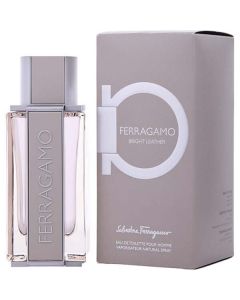 Ferragamo Bright Leather Edt Spray 3.4 Oz For Men