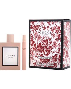 Gucci Bloom Eau De Parfum Spray 3.3 Oz & Eau De Parfum Spray 0.33 Oz Mini For Women