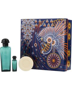 Hermes D'orange Vert Eau De Cologne Spray 3.3 Oz & Eau De Cologne 0.25 Oz & Soap 1.8 Oz For Unisex