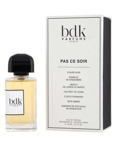 Bdk Pas Ce Soir Eau De Parfum Spray 3.4 Oz For Unisex