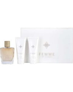 Usher Femme Eau De Parfum Spray 3.4 Oz & Body Lotion 3.4 Oz & Shower Gel 3.4 Oz For Women