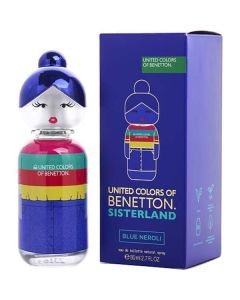 Benetton Sisterland Blue Neroli Edt Spray 2.7 Oz For Women