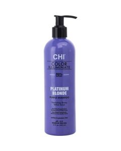 Chi Color Illuminate Shampoo Platinum Blonde 12 Oz For Unisex