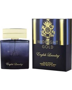 English Laundry Midnight Gold Eau De Parfum Spray 3.4 Oz For Men