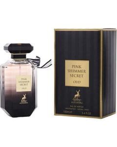 Maison Alhambra Pink Shimmer Secret Oud Eau De Parfum Spray 3.4 Oz For Women