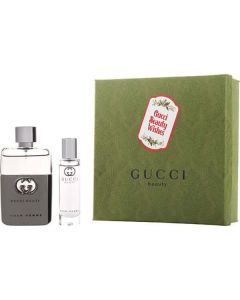 Gucci Guilty Pour Homme Edt Spray 1.6 Oz & Travel Spray 0.5 Oz For Men