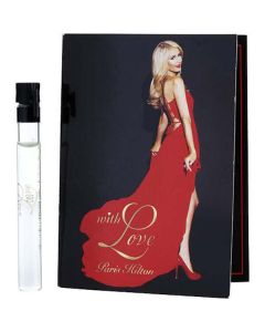 Paris Hilton With Love Eau De Parfum Vial On Card For Women