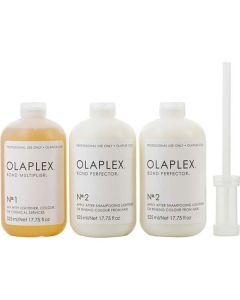 Olaplex Salon Intro Kit ((1) 17.75 Oz. Olaplex N°1 Bond Multiplier, (2) 17.75 Oz. Olaplex N°2 Bond Perfector) For Unisex