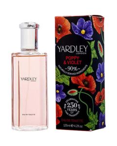 Yardley Poppy & Violet Edt Spray 4.2 Oz For Women