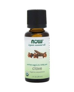 Essential Oils Now Clove Oil 100% Organic 1 Oz For Unisex