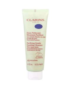 Clarins Purifying Gentle Foaming Cleanser With Alpine Herbs & Meadowsweet Extracts - Combination To Oily Skin  --125ml/4.2oz For Women