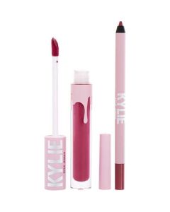 Kylie By Kylie Jenner Matte Lip Kit: Matte Liquid Lipstick 3ml + Lip Liner 1.1g - # 102 Extraordinary Matte  --2pcs For Women