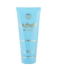 Versace Dylan Turquoise Bath & Shower Gel 6.7 Oz For Women