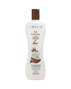 Biosilk Silk Therapy Organic Coconut Oil Conditioner 12 Oz For Unisex