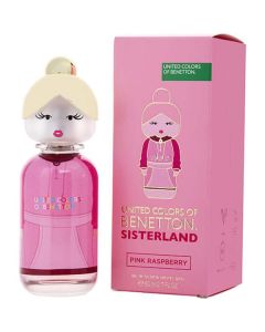 Benetton Sisterland Pink Raspberry Edt Spray 2.7 Oz For Women