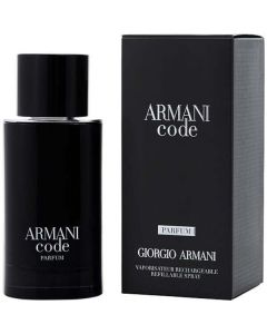 Armani Code Parfum Spray Refillable 2.5 Oz For Men