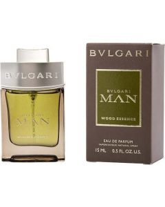 Bvlgari Man Wood Essence Eau De Parfum Spray 0.5 Oz For Men