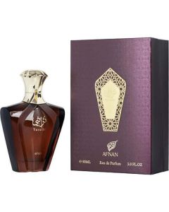 Afnan Turathi Brown Eau De Parfum Spray 3 Oz For Men