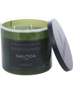 Nautica Wild Honey Tobacco Candle 14.5 Oz For Unisex