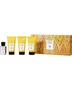 Acqua Di Parma Collezione Barbiere Eau De Cologne 0.67 Oz & Face Wash 1.35 Oz & Shaving Cream 1.35 Oz & Face Cream 1.35 Oz For Men