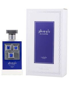 Lattafa Pride Blue Sapphire Eau De Parfum Spray 3.4 Oz For Unisex