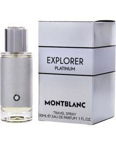 Mont Blanc Explorer Platinum Eau De Parfum Spray 1 Oz For Men