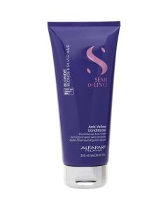 Alfaparf Semi Di Lino Blonde Anti-yellow Conditioner 6.76 Oz For Unisex