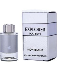 Mont Blanc Explorer Platinum Eau De Parfum 0.15 Oz Mini For Men