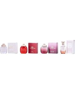 Coach Variety 4 Piece Mini Variety With Dreams Sunset & Floral & Love & Wild Rose And All Are Eau De Parfum 0.15 Oz Mini For Women