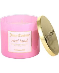 Juicy Couture Rose Land Candle 14.5 Oz For Women