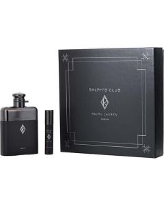 Ralph's Club Parfum Spray 3.4 Oz & Parfum Spray 0.34 Oz Mini For Men