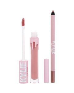 Kylie By Kylie Jenner Matte Lip Kit: Matte Liquid Lipstick 3ml + Lip Liner 1.1g - # 300 Koko K Matte  --2pcs For Women