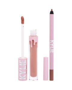 Kylie By Kylie Jenner Matte Lip Kit: Matte Liquid Lipstick 3ml + Lip Liner 1.1g - # 700 Bare Matte  --2pcs For Women