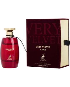 Maison Alhambra Very Velvet Rouge Eau De Parfum Spray 3.4 Oz For Women