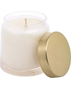 Red Anjou Pear Scented Soy Glass Candle 10 Oz For Unisex