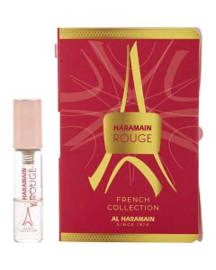 Al Haramain Rouge French Collection Eau De Parfum Spray Vial For Unisex