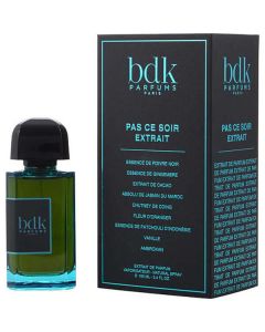 Bdk Pas Ce Soir Extrait De Parfum Spray 3.4 Oz For Unisex