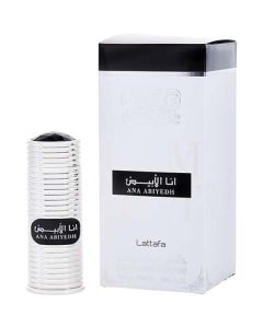 Lattafa Ana Abiyedh Pure Concentrated Perfume 0.85 Oz For Unisex